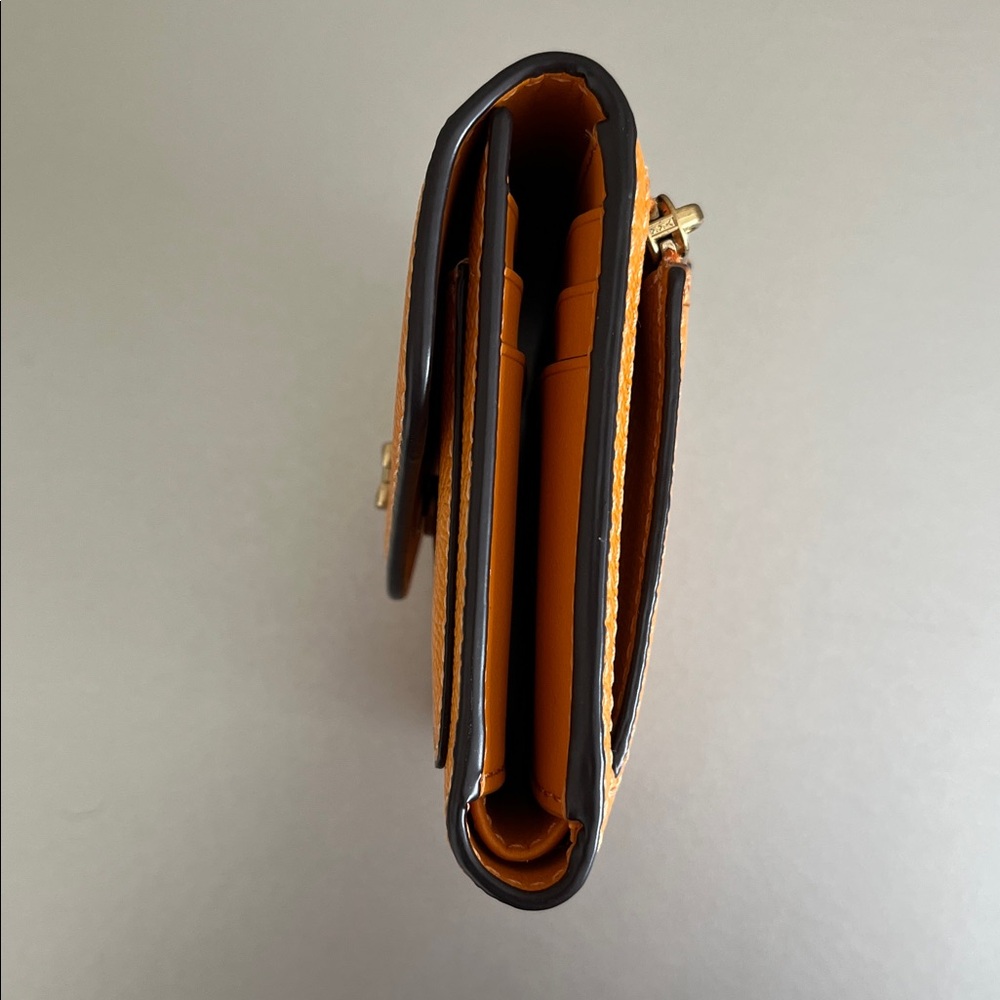 Coach Small Wyn Wallet / Papaya - Picture 5 of 14